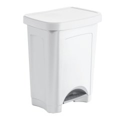 Papelera de plástico con pedal 50L