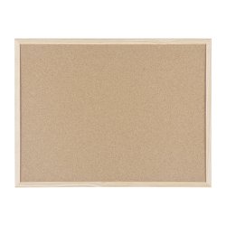 Corkboard wooden frame Bi Silque 60 x 90 cm