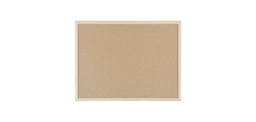 Tableau liège cadre bois Bi Silque 60 x 90 cm