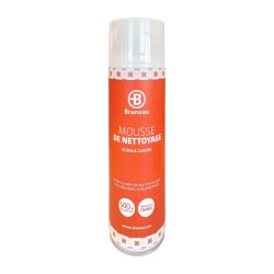 Mousse de nettoyage toutes surfaces plastiques Bruneau - 500 ml