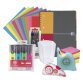 Pack office supplies for home office 