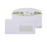 Enveloppe pour mise sous pli automatique 114 x 229 mm GPV ERA PURE 80g avec fenêtre 45x100 blanche - Boîte de 1000