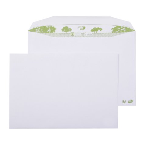 Enveloppe pour mise sous pli automatique 229 x 324 mm GPV ERA PURE 90 g sans fenêtre blanche - Boîte de 250