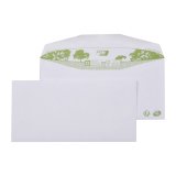 Envelopes for automatic folding 114 x 229 mm GPV ERA PURE 80 g without window white - box of 1000