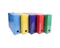 Caja de transferencia Exacompta Iderama Classique lomo 9 cm colores surtidos