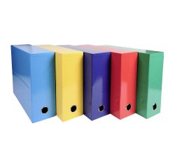 Caja de transferencia Exacompta Iderama Classique lomo 9 cm colores surtidos