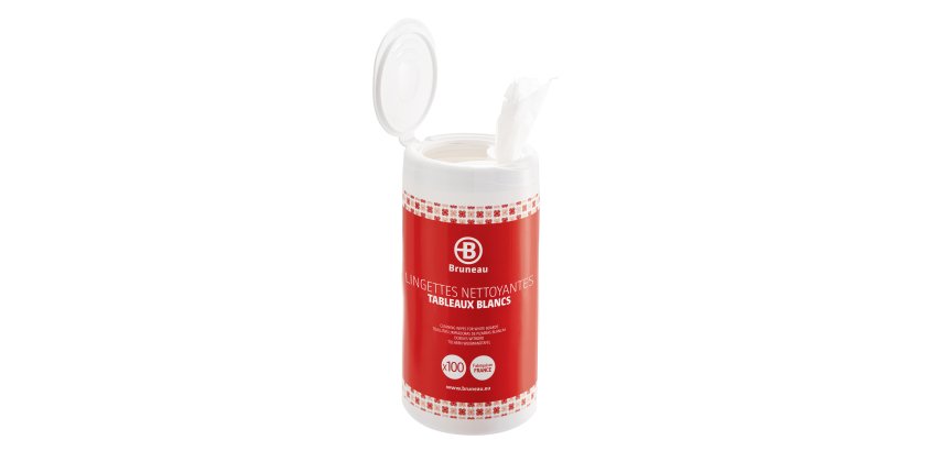 Reinigungstücher für Whiteboards Bruneau - Packung mit 100