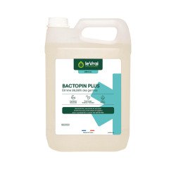Détergent désinfectant Le Vrai Bactopin plus Prêt à l'emploi - Bidon de 5 litres