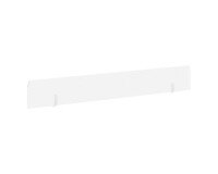 Panel separador para mesa Eden 200 cm Blanco 