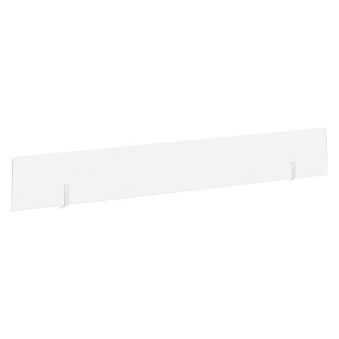 Panel separador para mesa Eden 200 cm Blanco