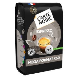 Dosettes de café Carte Noire Expresso riche N° 8 - Paquet de 60