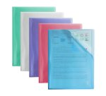Protège-documents 2ND Life Oxford polypropylène A4 60 pochettes - 120 vues couleurs assorties
