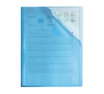 Protège-documents 2ND Life Oxford polypropylène A4 40 pochettes - 80 vues couleurs assorties