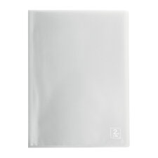 Document holder 2ND LIFE OXFORD polypropylene A4 20 sleeves - 40 sights translucent