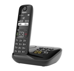 Teléfono inalámbrico DECT con contestador automático Gigaset A690A 