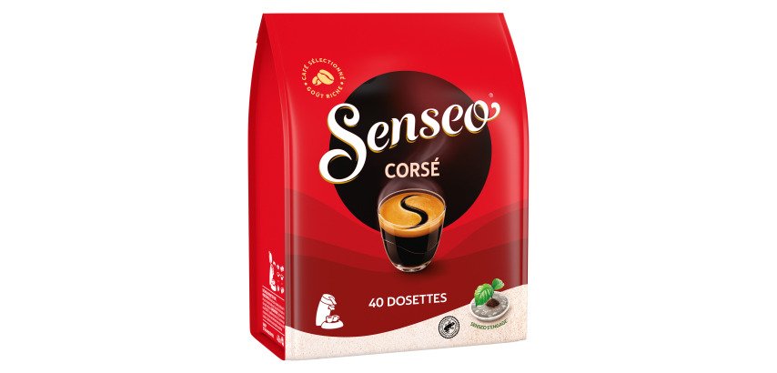Kaffeepulver Corsé Senseo - Pack von 40 