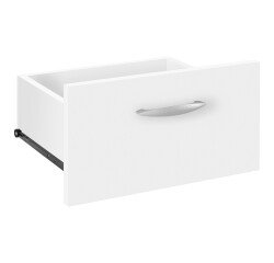 Blok 4 laden Book Case Plus wit