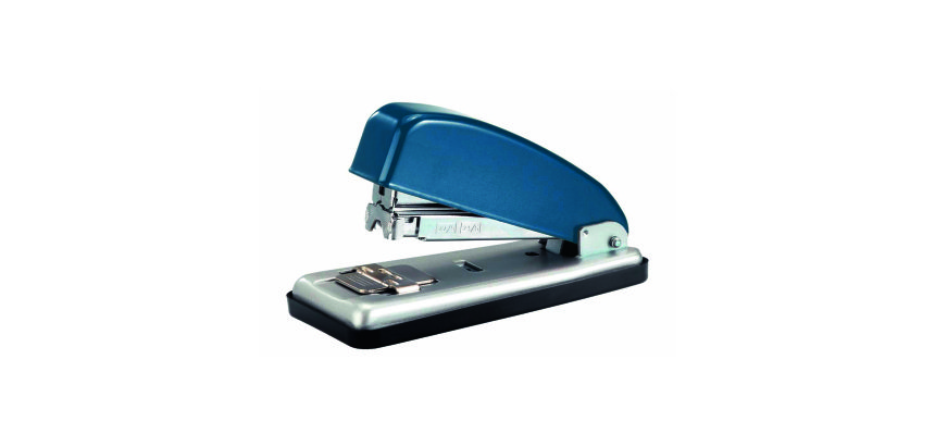 Grapadora Petrus 226 Duet Azul / Plata - Capacidad 20 hojas