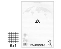 Notepad Aurora A4 210 x 297 mm 5 x 5 200 pages