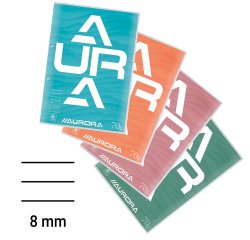 Bloc de cours Splendid A4 210 x 297 mm - ligné - 100 feuilles