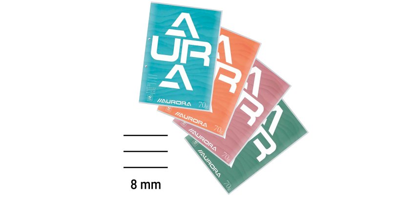 Blocs de cours Splendid ligné