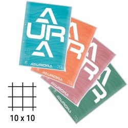 Blocs de cours Splendid quadrillage 10x10