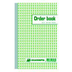 Standard auto-copying order books 210 x 135 mm 50-2