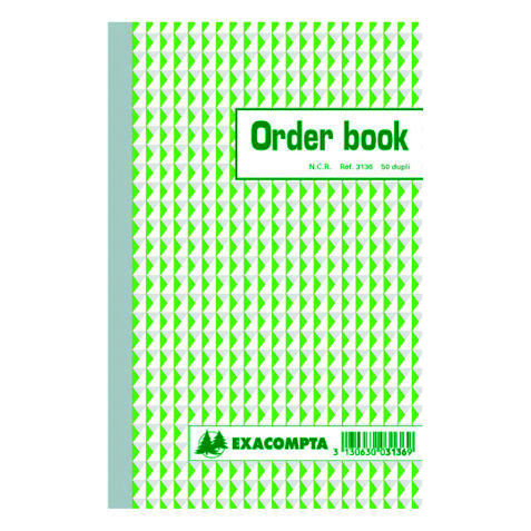 Standard selbstkopierendes Order Book 210 x 135 mm 50-2