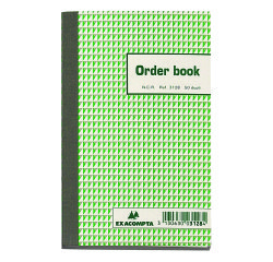 Standard auto-copying order books 175 x 105 mm 50-2