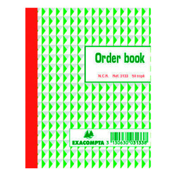 Standard auto-copying order books 135 x 105 mm 50-3