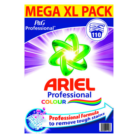 Ariel Professional powder for coloured laundry - box of 110 doses