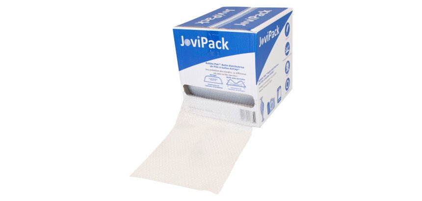 Film de protection à bulles d'air.