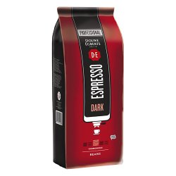 Pack of 1 kg coffee beans Douwe Egberts Dark Roast 100% Arabica