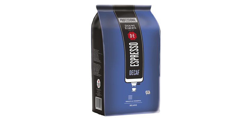 Pack of 500 g coffee beans Douwe Egberts Dark Roast Decaffeinated 100% Arabica