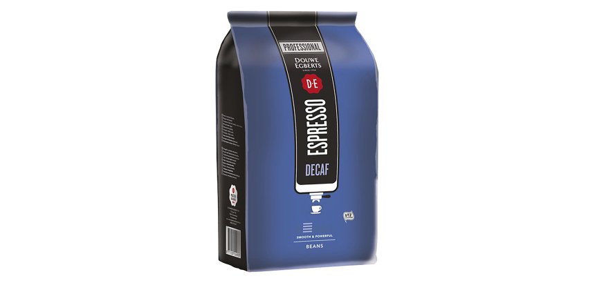 Paquet de 500 g café en grains Douwe Egberts Dark Roast Déca 100% Arabica