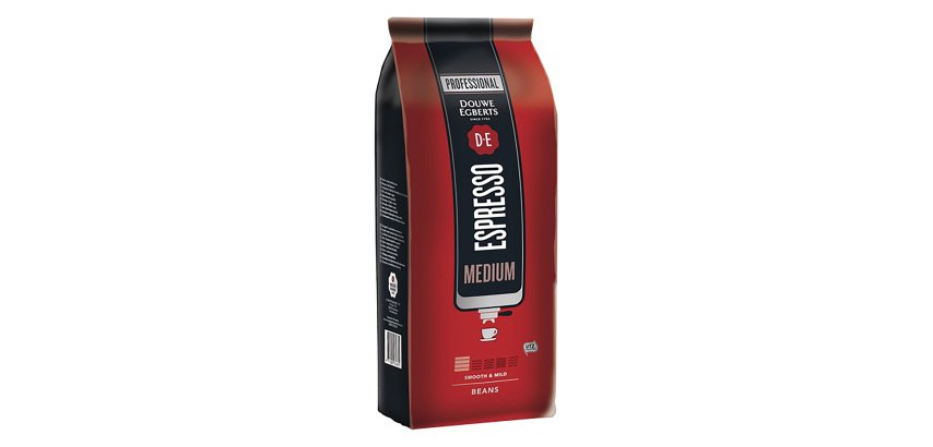 Café en grains Douwe Egberts Espresso Medium - paquet de 1 kg