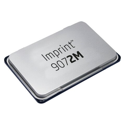 Tampon Imprint de tinta 8 x 12,5 cm para para sellos Azul