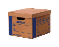 Caja de mudanza automática SmoothMove Prime FastFold de Fellowes.