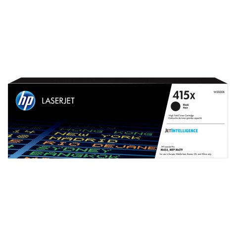 HP 415X (W2030X) tóner original negro alta capacidad