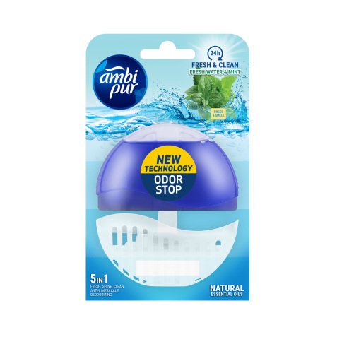 Mr. Proper Ambi Pur 5 in 1 fris water & munt - 1 stuk