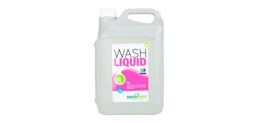 Lessive liquide concentrée Wash liquid Greenspeed - Bidon de 5 L