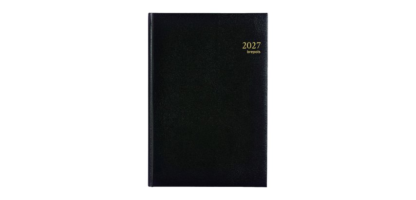 Diary 2027 Brepols Plan a week Omega- 21 x 29 cm