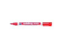 Marqueur permanent rechargeable Edding 400 pointe ogive 1 mm rouge