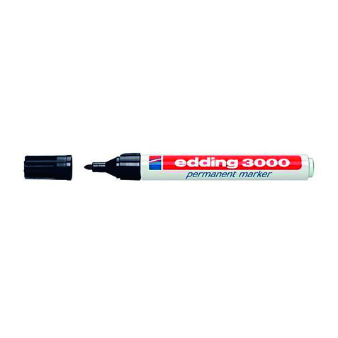 Markierstift Edding 3000 Rundspitze Linie 1 bis zu 5 mm