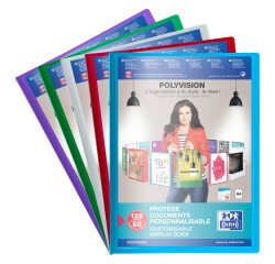 Carpeta de fundas Polyvision Oxford de 60 fundas- 120 vistas