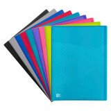 Carpeta de fundas A4 de polipropileno Osmose Oxford de 80 fundas- 160 visualizaciones colores surtidos