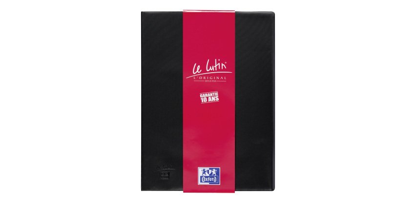 Protège-documents opaques A4 40 pochettes Le Lutin Classique Oxford noir