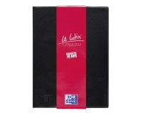 100 document protectors, standard, black