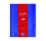 Protège-documents Oxford Le Lutin PVC translucide A4 40 pochettes - 80 vues - couleurs assorties