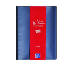 Protège-documents Oxford Le Lutin PVC translucide A4 40 pochettes - 80 vues - couleurs assorties